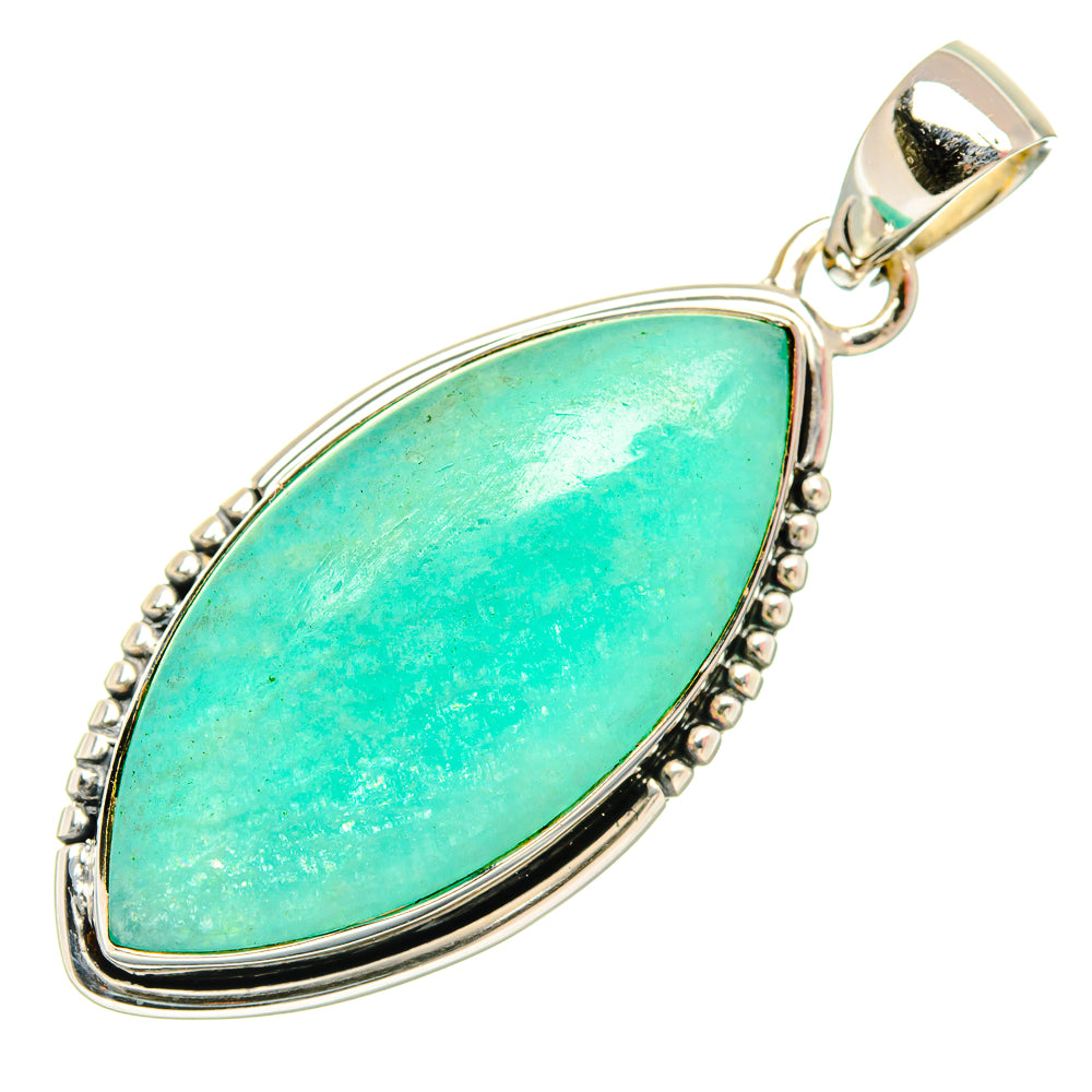 Amazonite Pendants handcrafted by Ana Silver Co - PD26700 - Photo 2