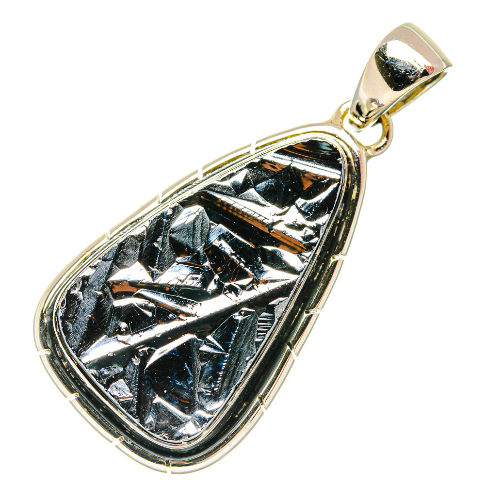 Shungite Pendants handcrafted by Ana Silver Co - PD26706 - Photo 2