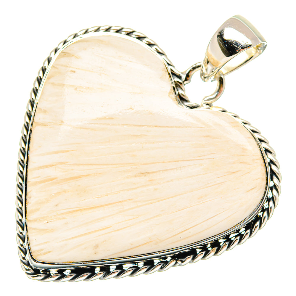 Scolecite Pendants handcrafted by Ana Silver Co - PD26751 - Photo 2