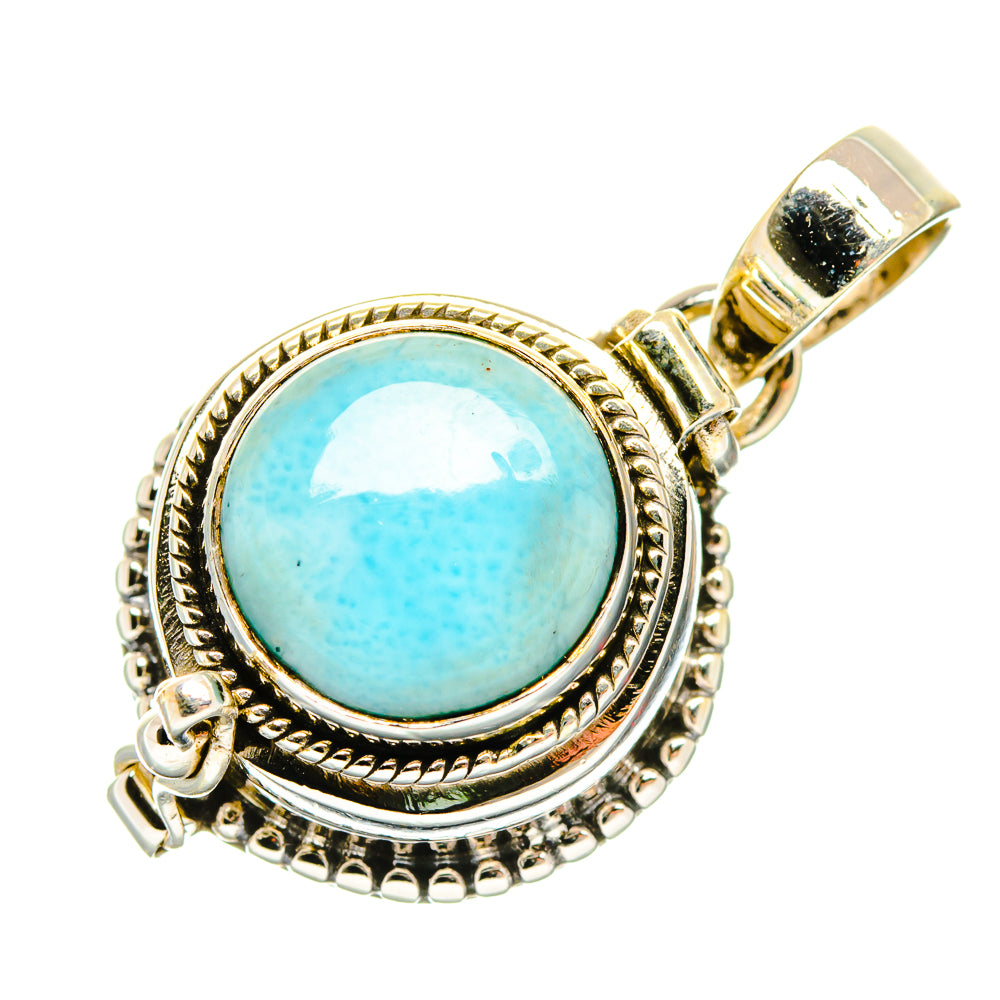 Larimar Pendants handcrafted by Ana Silver Co - PD26766 - Photo 2