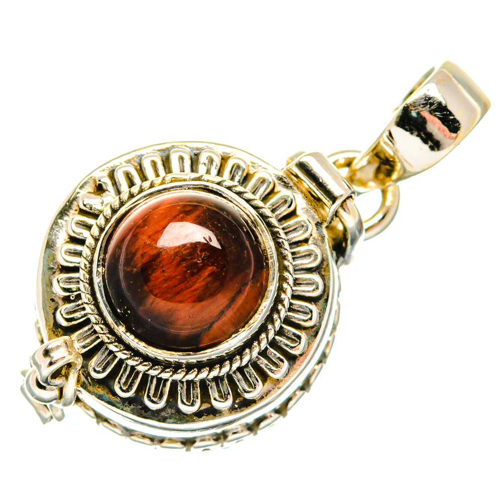 Red Tiger Eye Pendants handcrafted by Ana Silver Co - PD26780 - Photo 2