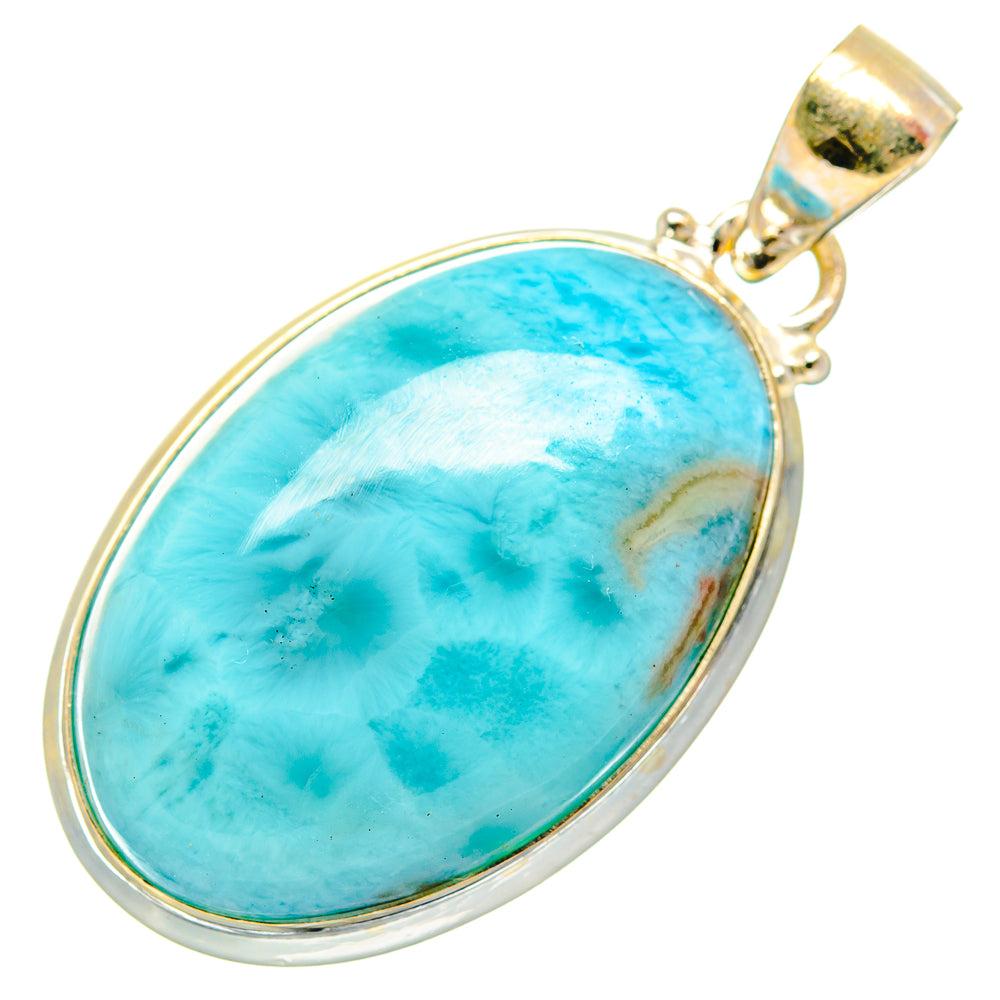 Larimar Pendants handcrafted by Ana Silver Co - PD26826 - Photo 2