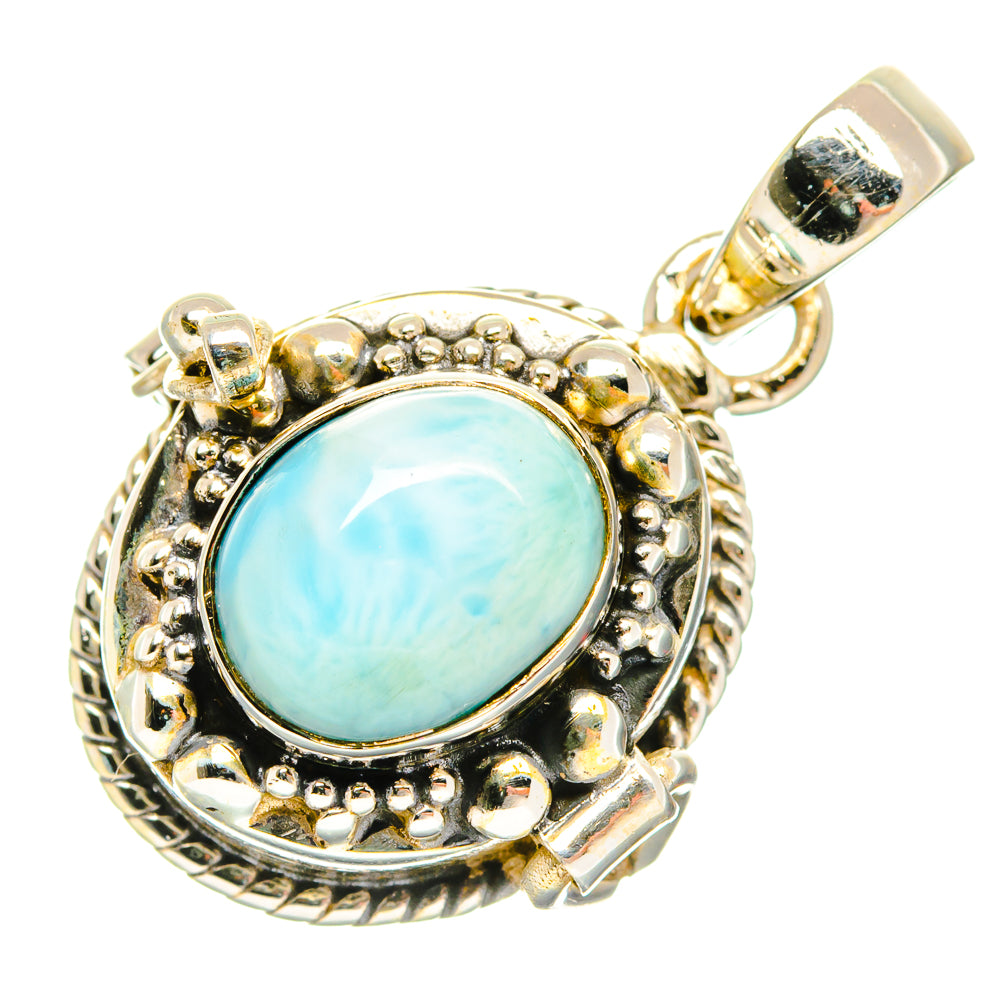 Larimar Pendants handcrafted by Ana Silver Co - PD26924 - Photo 2