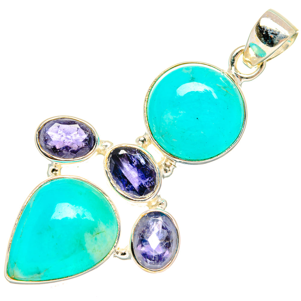 Larimar Pendants handcrafted by Ana Silver Co - PD26993 - Photo 2