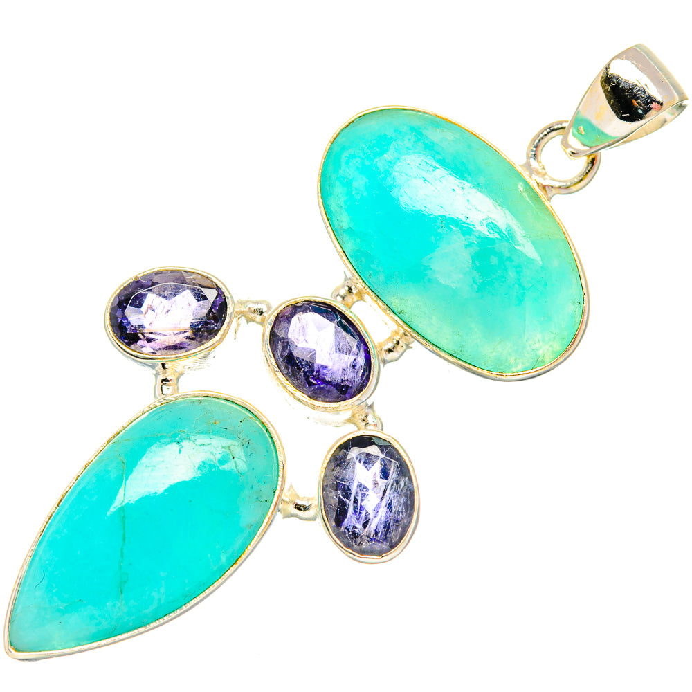 Larimar Pendants handcrafted by Ana Silver Co - PD26995 - Photo 2