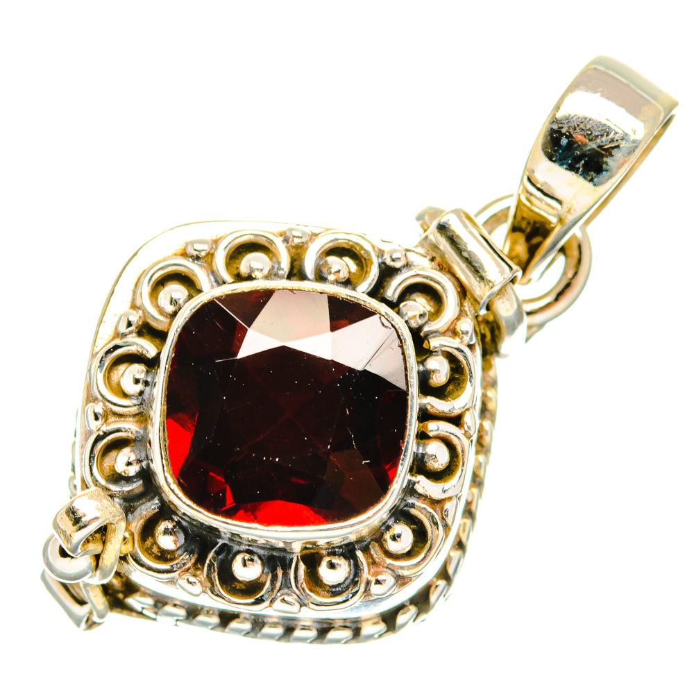 Garnet Pendants handcrafted by Ana Silver Co - PD27098 - Photo 2
