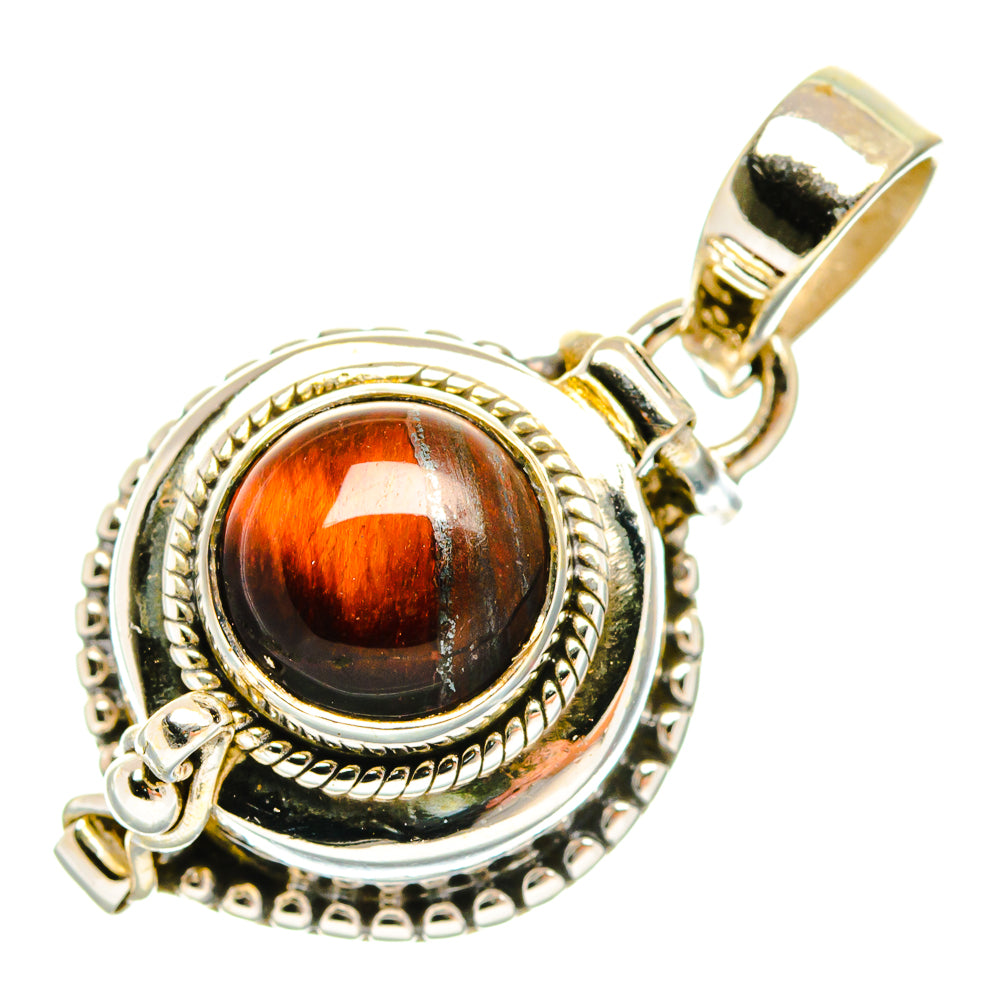 Red Tiger Eye Pendants handcrafted by Ana Silver Co - PD27132 - Photo 2