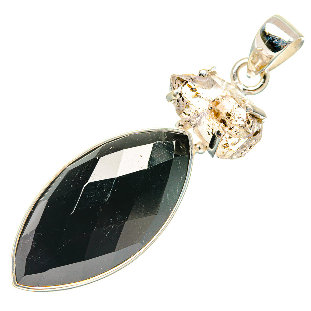Black Onyx Pendants handcrafted by Ana Silver Co - PD27157 - Photo 2