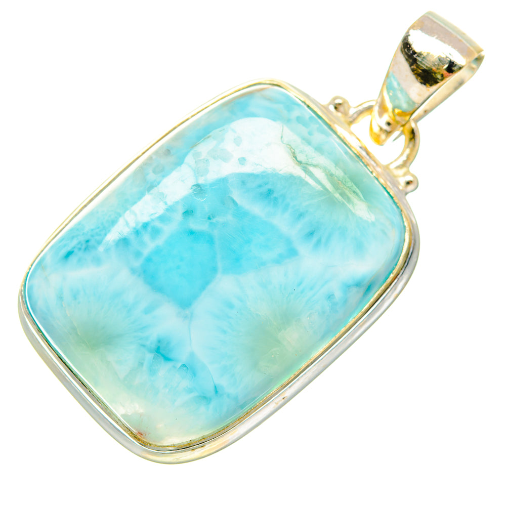 Larimar Pendants handcrafted by Ana Silver Co - PD27161 - Photo 2