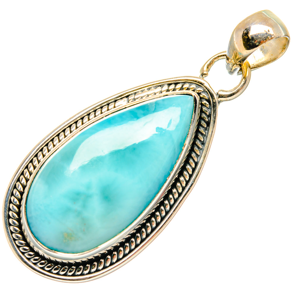 Larimar Pendants handcrafted by Ana Silver Co - PD27173 - Photo 2