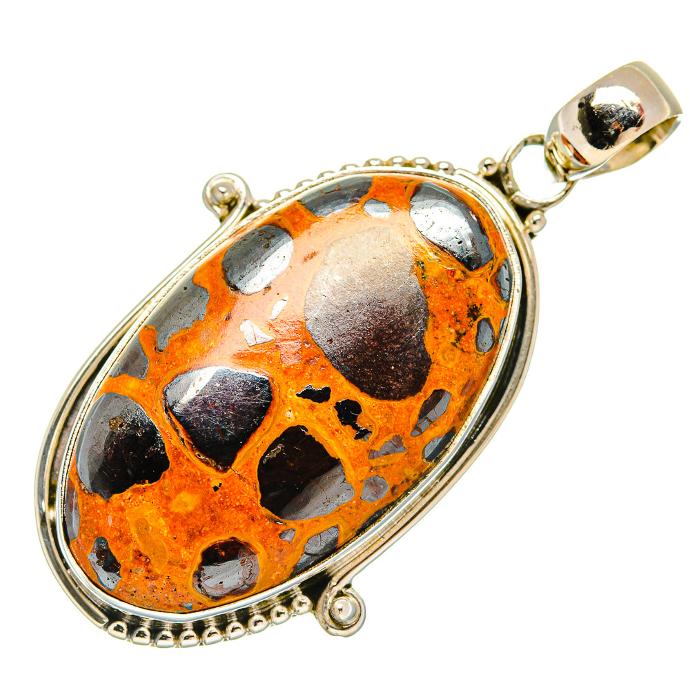 Bauxite Pendants handcrafted by Ana Silver Co - PD27260 - Photo 2
