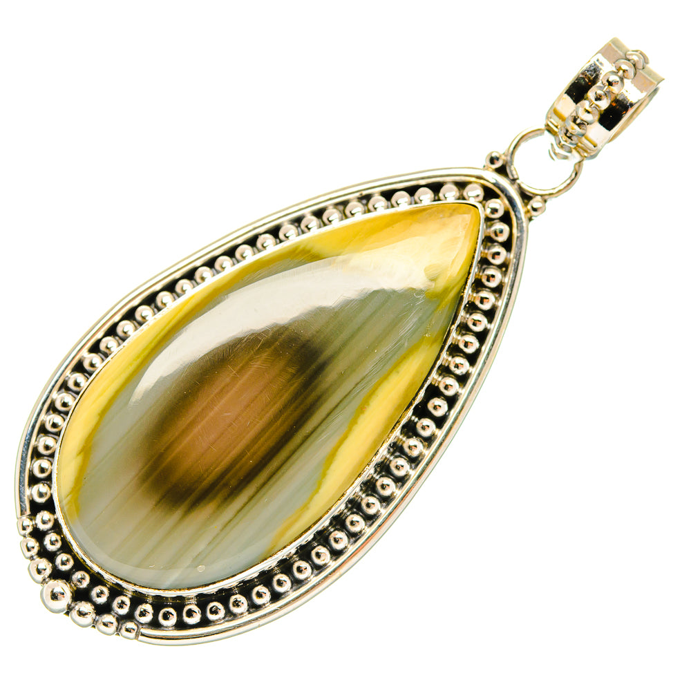 Polychrome Jasper Pendants handcrafted by Ana Silver Co - PD27286 - Photo 2