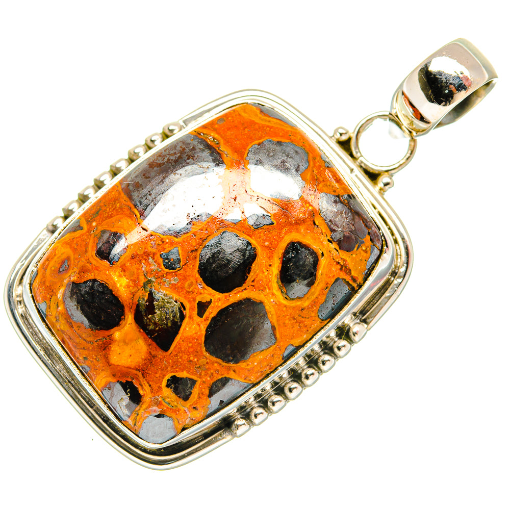 Bauxite Pendants handcrafted by Ana Silver Co - PD27313 - Photo 2