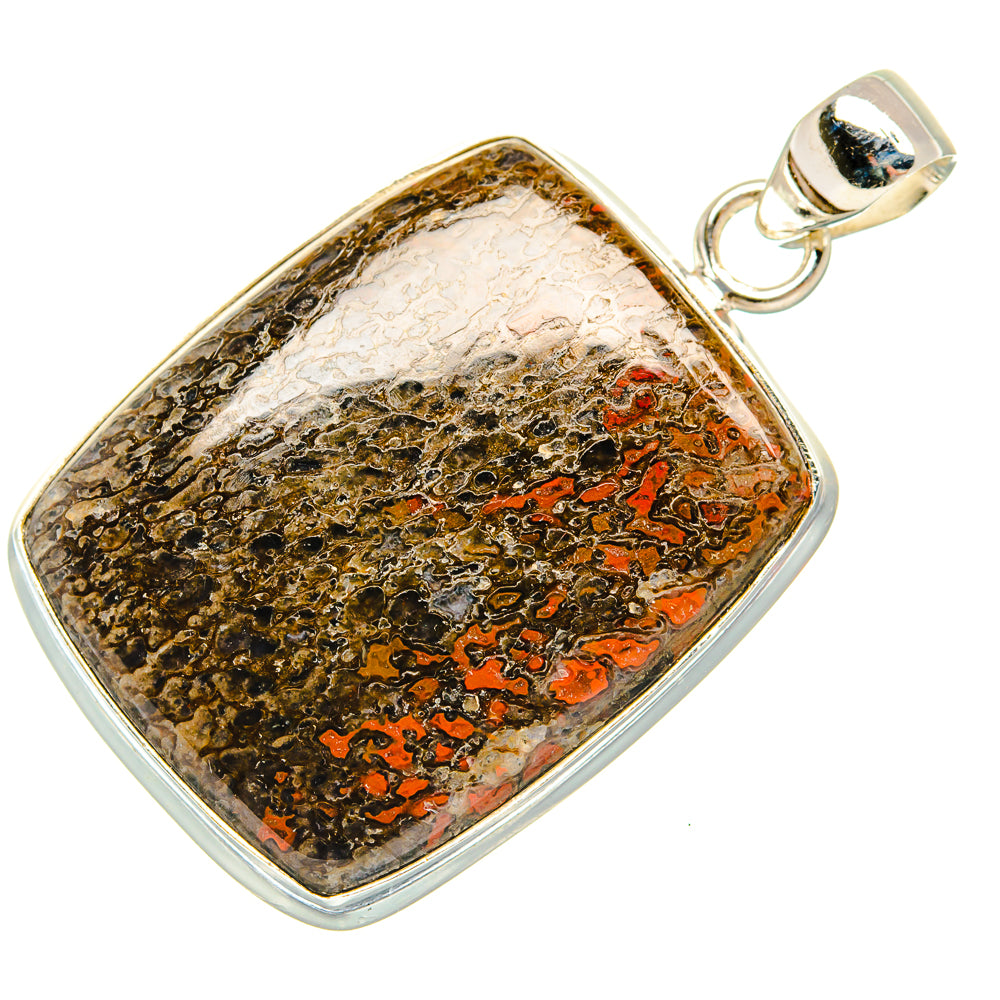 Dinosaur Bone Pendants handcrafted by Ana Silver Co - PD27325 - Photo 2