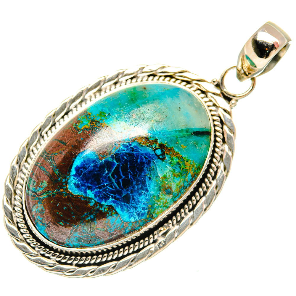 Shattuckite Pendants handcrafted by Ana Silver Co - PD27349 - Photo 2