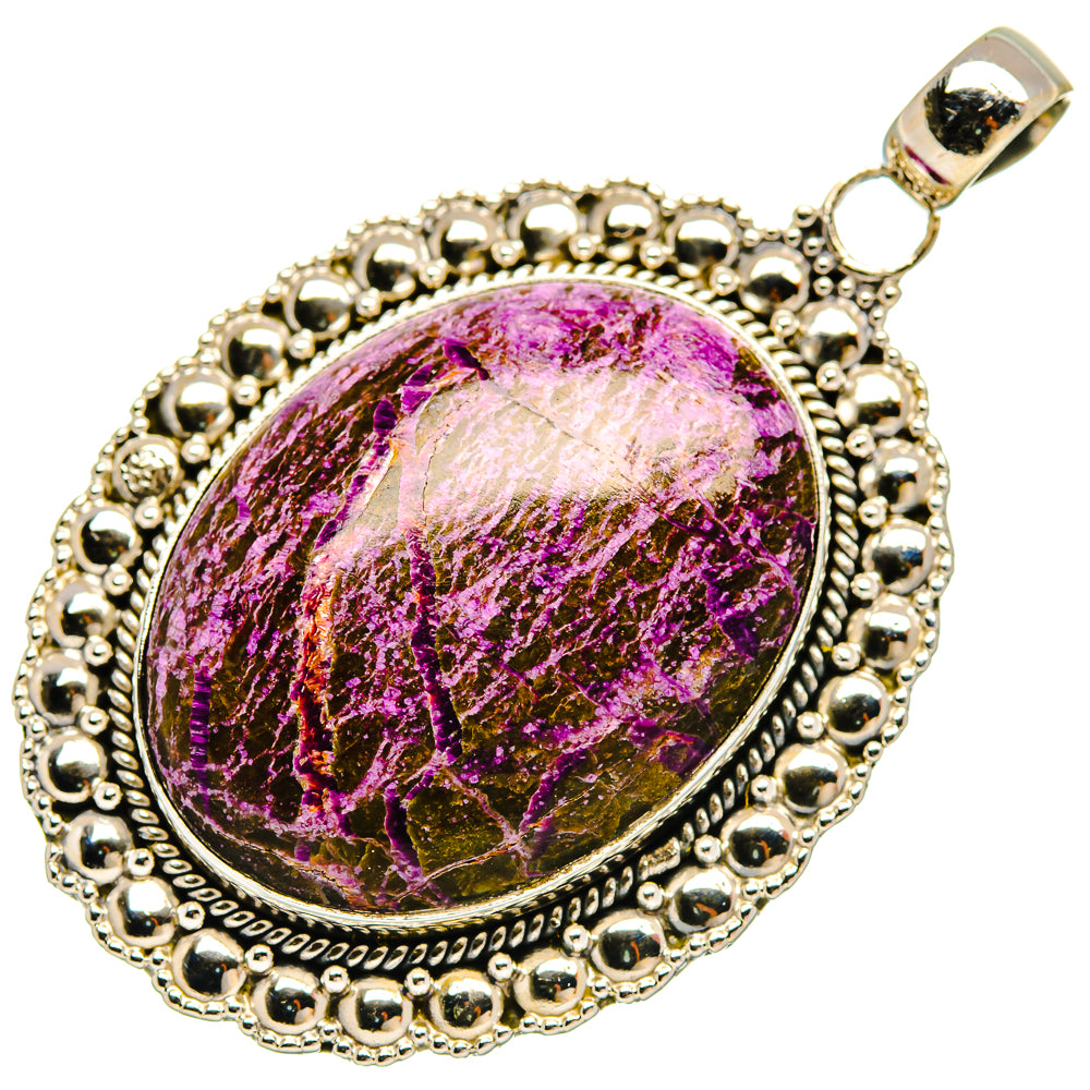 Stichtite Pendants handcrafted by Ana Silver Co - PD27436 - Photo 2