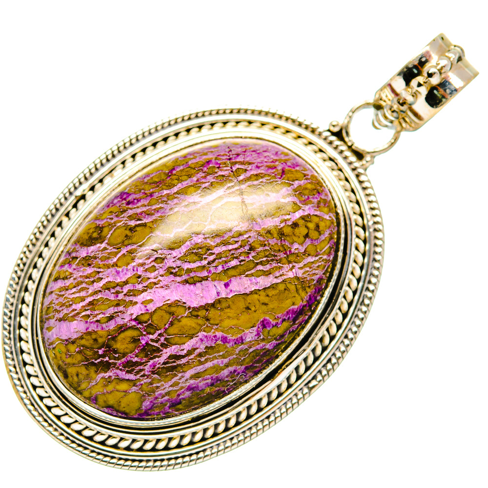Stichtite Pendants handcrafted by Ana Silver Co - PD27489 - Photo 2