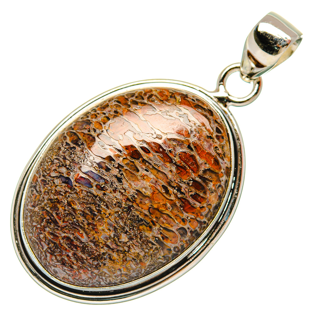 Dinosaur Bone Pendants handcrafted by Ana Silver Co - PD27516 - Photo 2