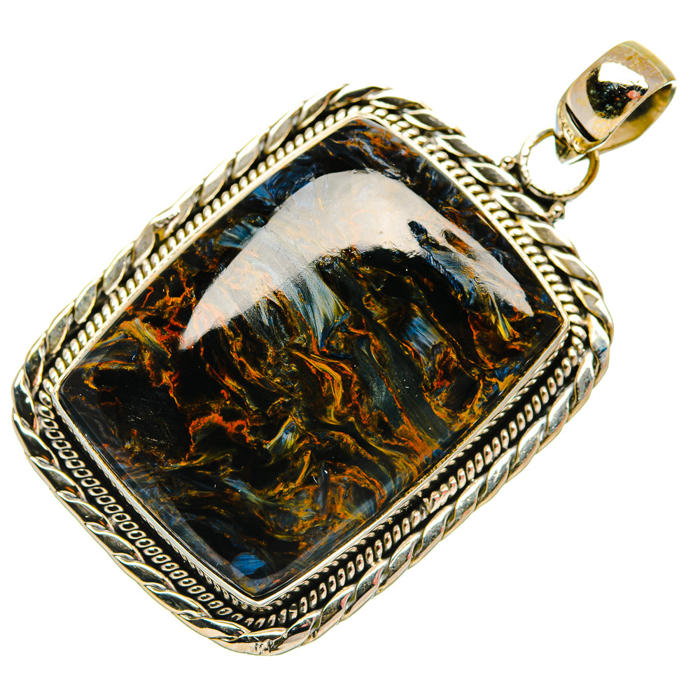 Pietersite Pendants handcrafted by Ana Silver Co - PD27532 - Photo 2