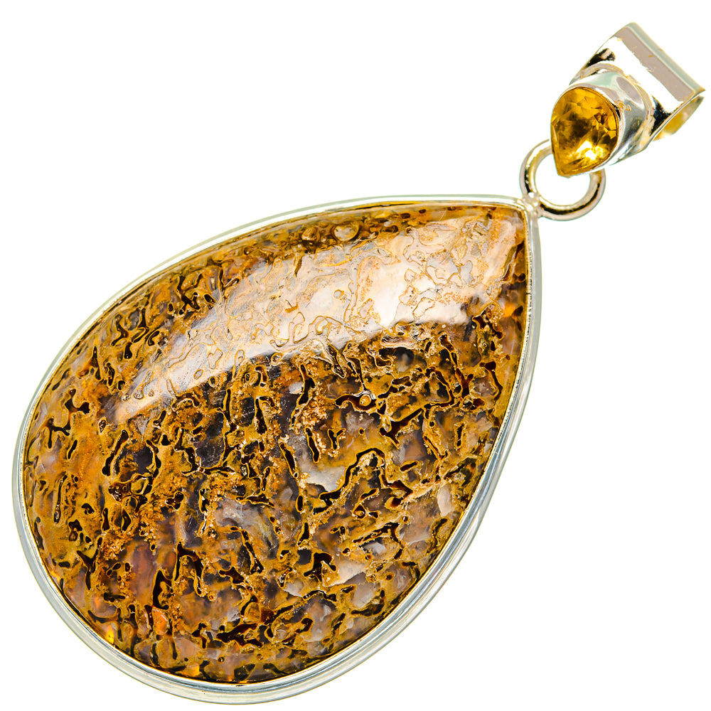 Dinosaur Bone Pendants handcrafted by Ana Silver Co - PD27577 - Photo 2