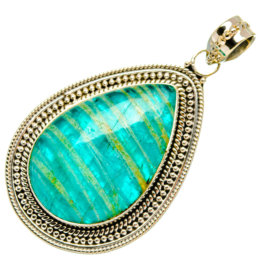 Amazonite Pendants handcrafted by Ana Silver Co - PD27628 - Photo 2