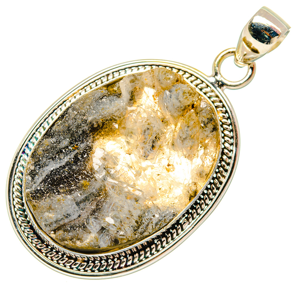 Desert Druzy Pendants handcrafted by Ana Silver Co - PD27643 - Photo 2