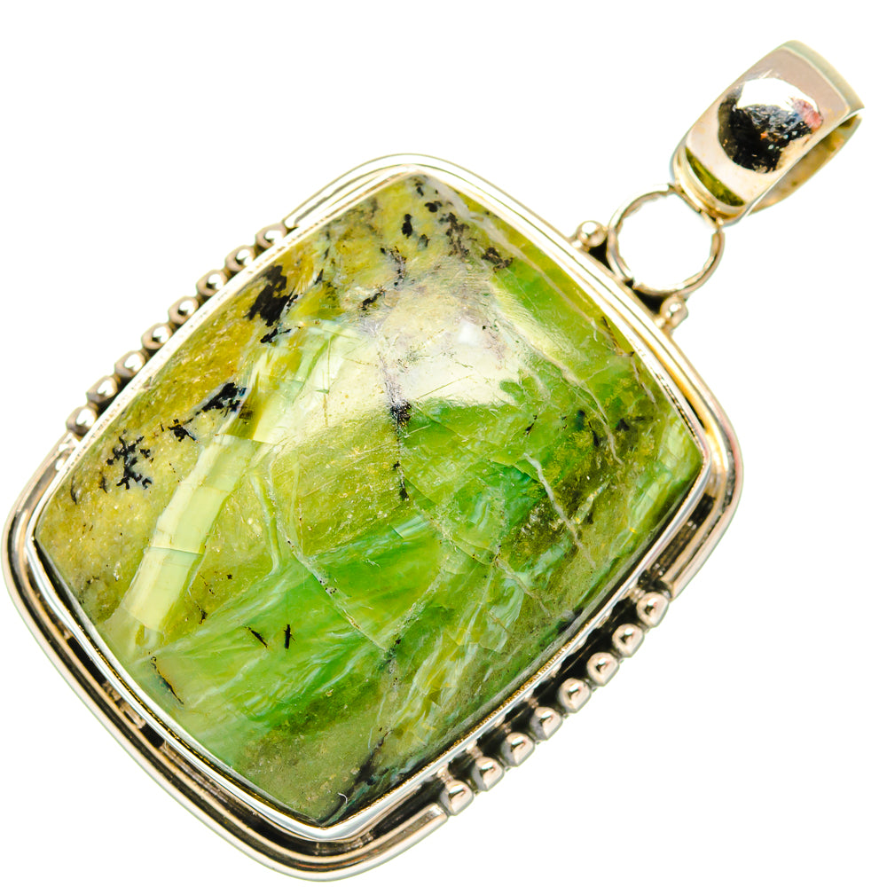 Rainforest Jasper Pendants handcrafted by Ana Silver Co - PD27666 - Photo 2