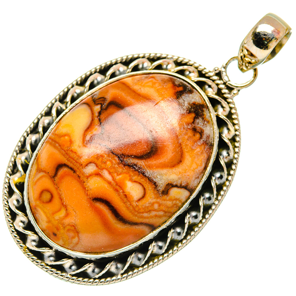 Mookaite Pendants handcrafted by Ana Silver Co - PD27683 - Photo 2