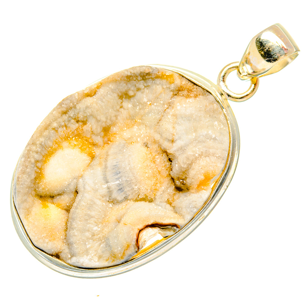 Desert Druzy Pendants handcrafted by Ana Silver Co - PD27688 - Photo 2