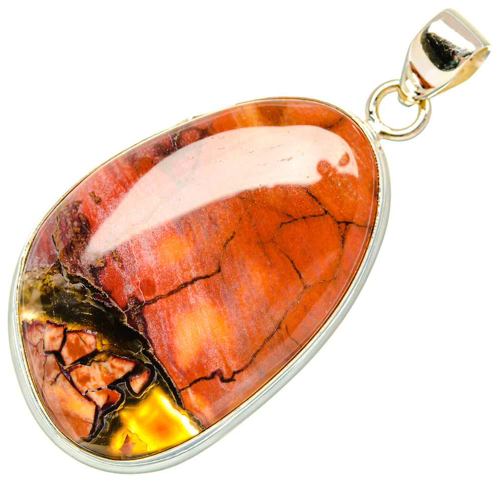 Butterfly Jasper Pendants handcrafted by Ana Silver Co - PD27699 - Photo 2
