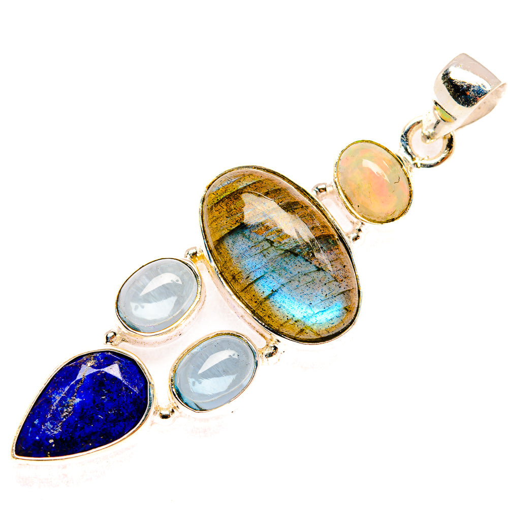 Labradorite Pendants handcrafted by Ana Silver Co - PD27757 - Photo 2