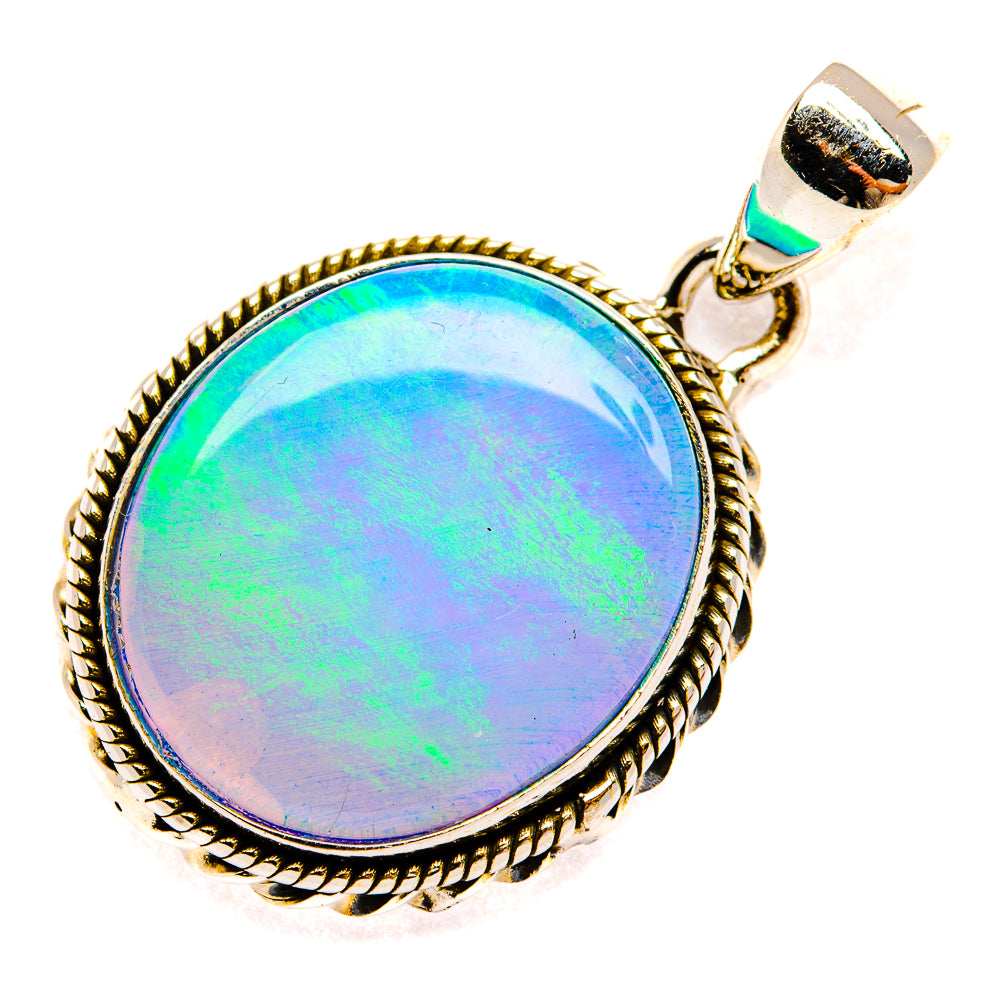 Aura Opal Pendants handcrafted by Ana Silver Co - PD27777 - Photo 2