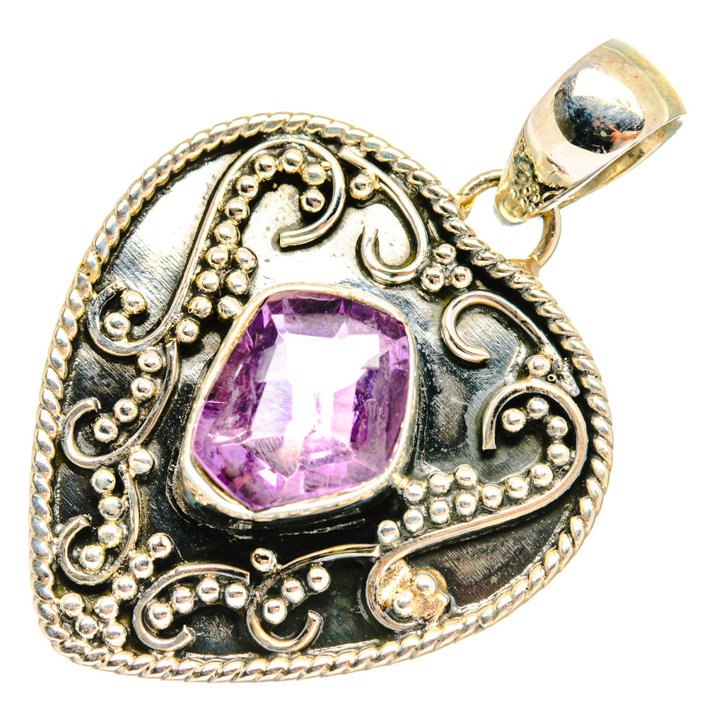 Amethyst Pendants handcrafted by Ana Silver Co - PD27835 - Photo 2