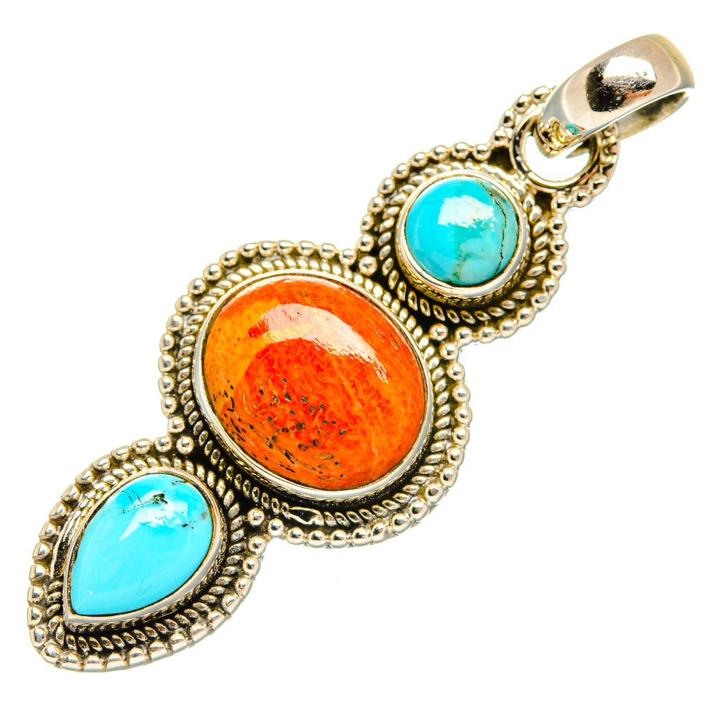 Sponge Coral Pendants handcrafted by Ana Silver Co - PD27857 - Photo 2