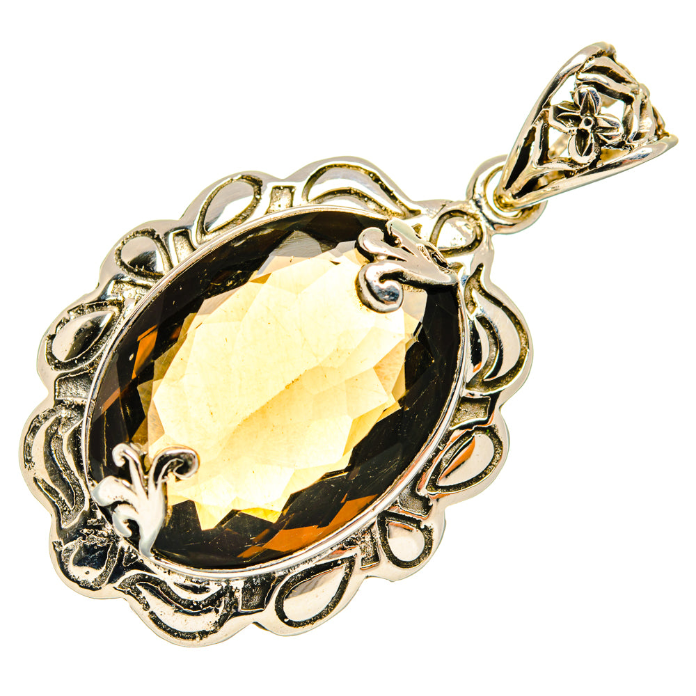 Smoky Quartz Pendants handcrafted by Ana Silver Co - PD27874 - Photo 2