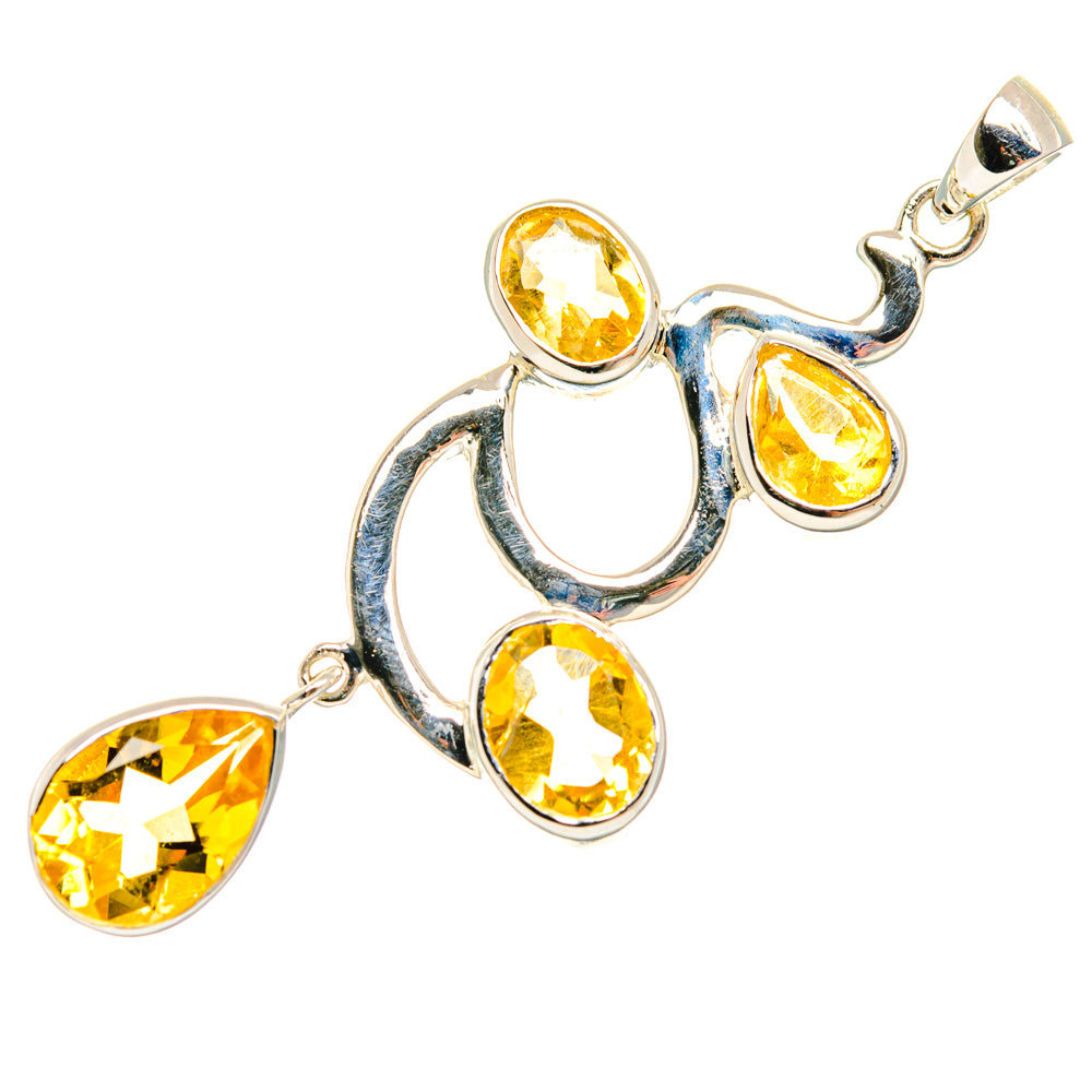 Citrine Pendants handcrafted by Ana Silver Co - PD27876 - Photo 2