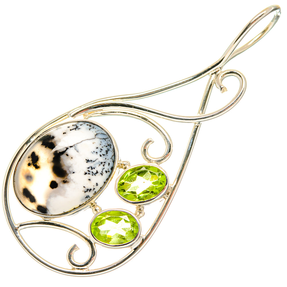 Dendritic Opal Pendants handcrafted by Ana Silver Co - PD27937 - Photo 2