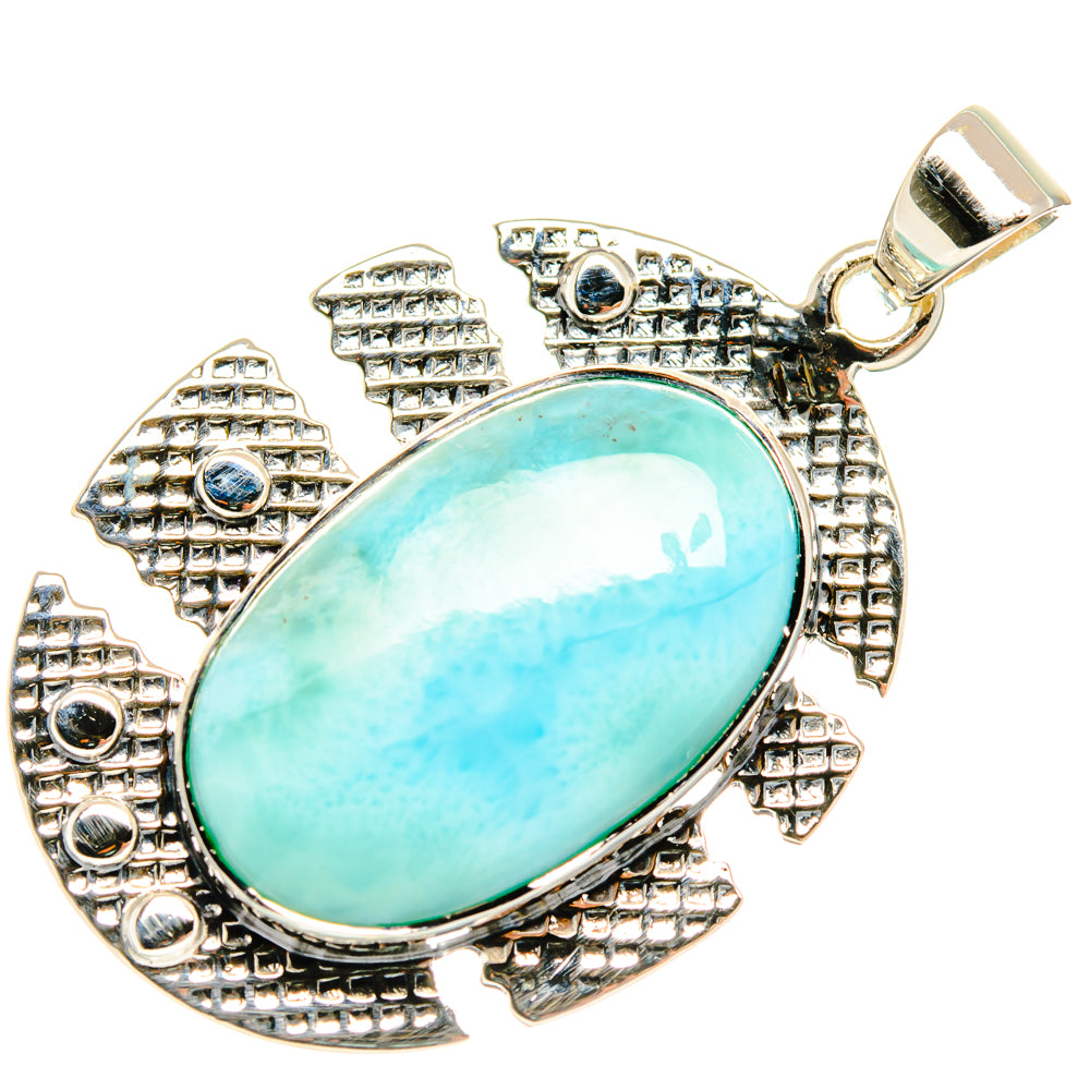 Larimar Pendants handcrafted by Ana Silver Co - PD27938 - Photo 2