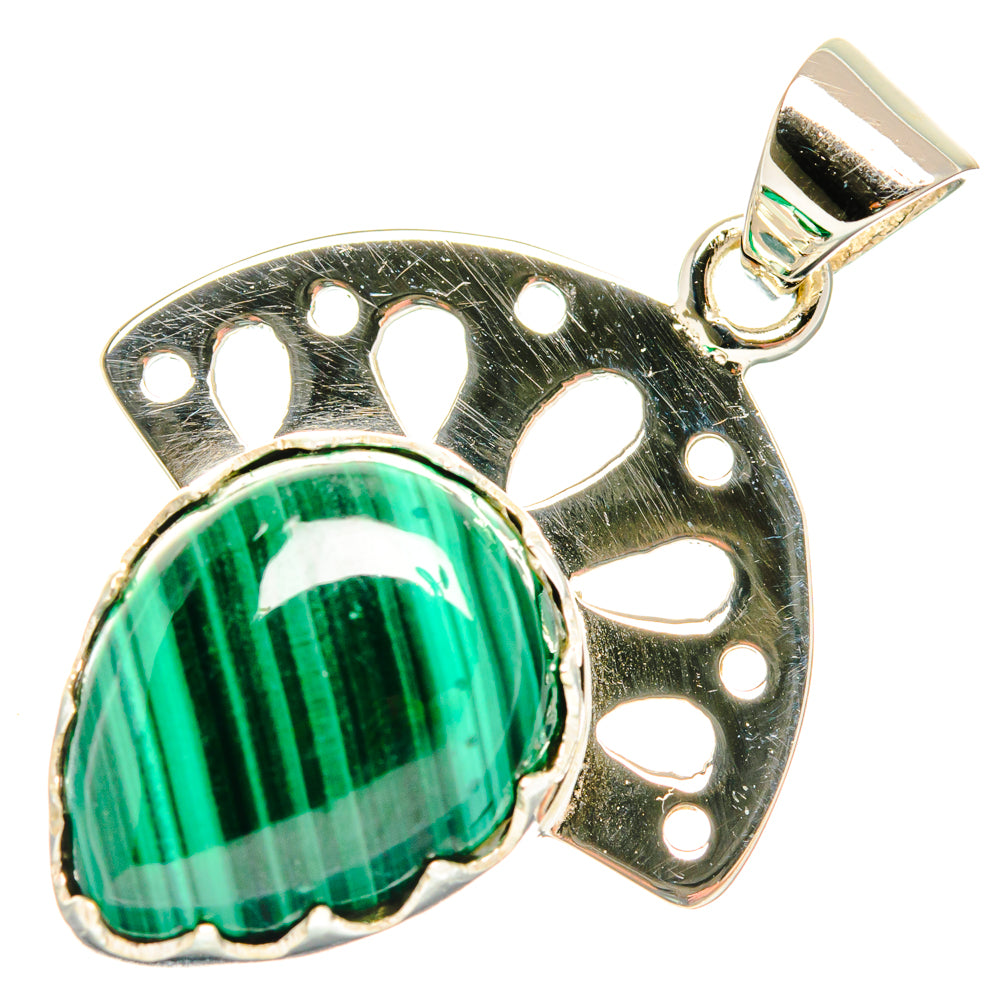 Malachite Pendants handcrafted by Ana Silver Co - PD27950 - Photo 2