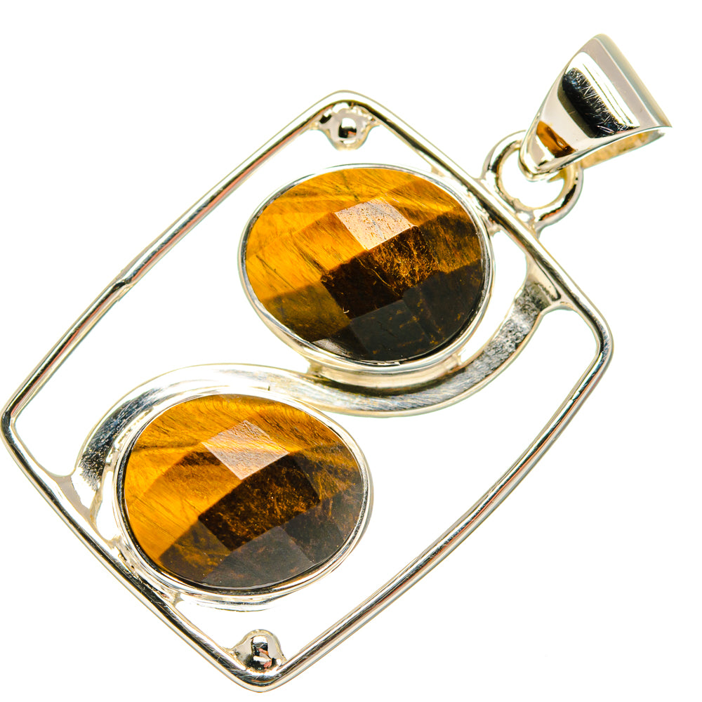 Tiger Eye Pendants handcrafted by Ana Silver Co - PD27980 - Photo 2