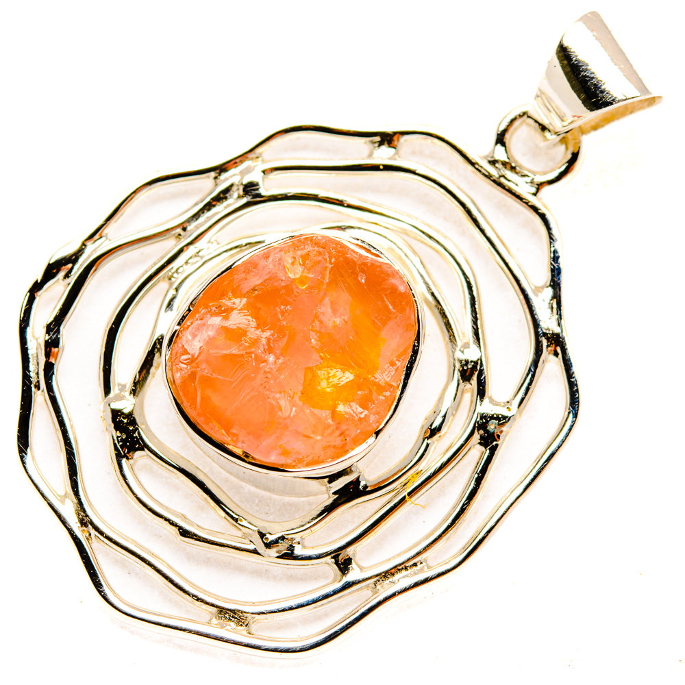 Morganite Pendants handcrafted by Ana Silver Co - PD28015 - Photo 2