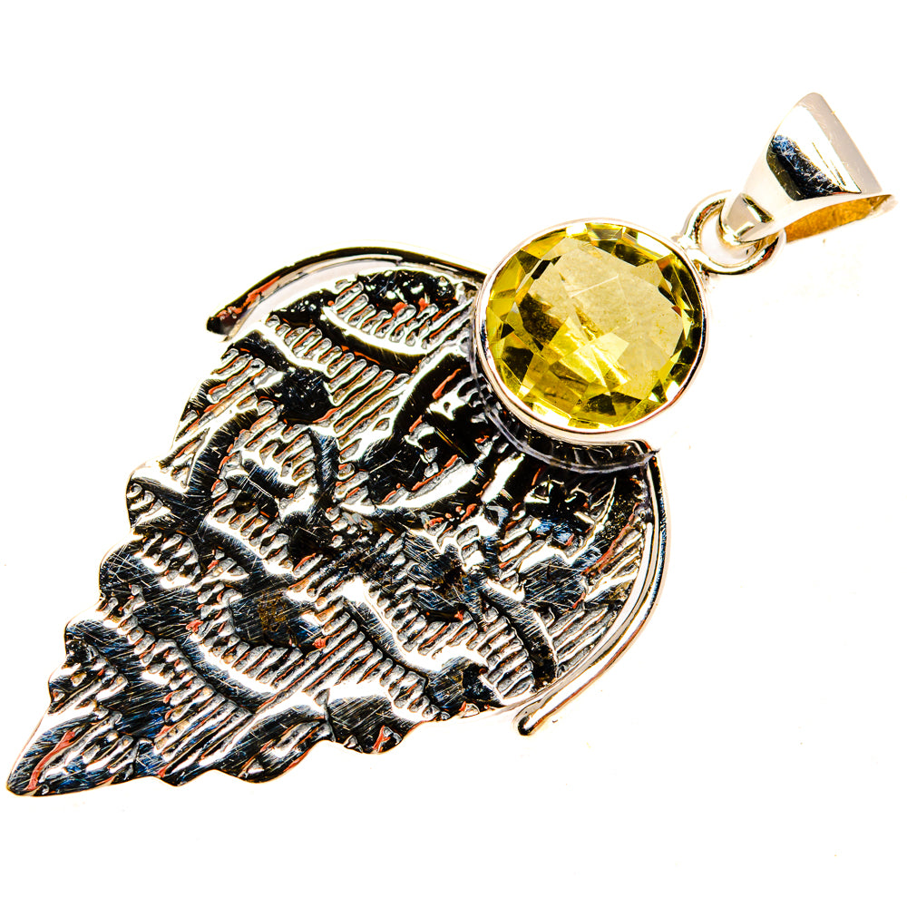 Citrine Pendants handcrafted by Ana Silver Co - PD28040 - Photo 2
