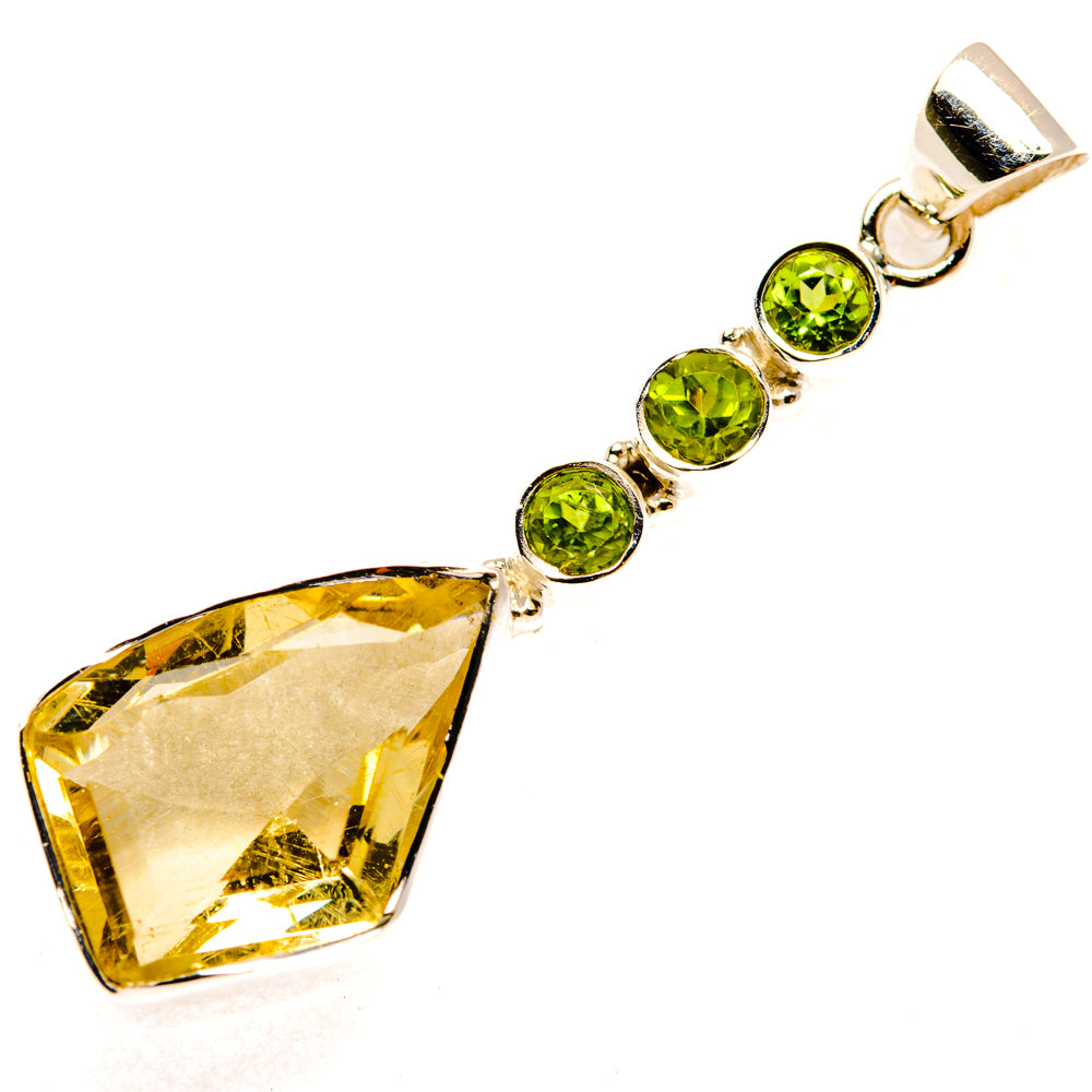 Citrine Pendants handcrafted by Ana Silver Co - PD28050 - Photo 2