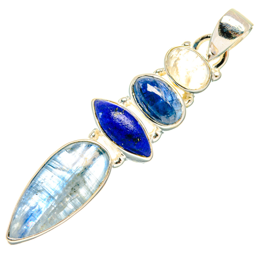Kyanite Pendants handcrafted by Ana Silver Co - PD28090 - Photo 2