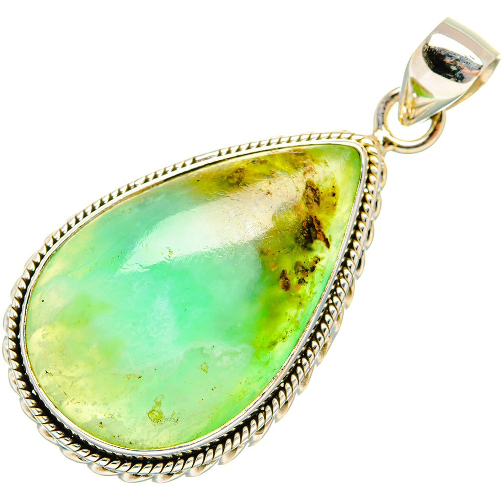 Peruvian Opal Pendants handcrafted by Ana Silver Co - PD28191 - Photo 2