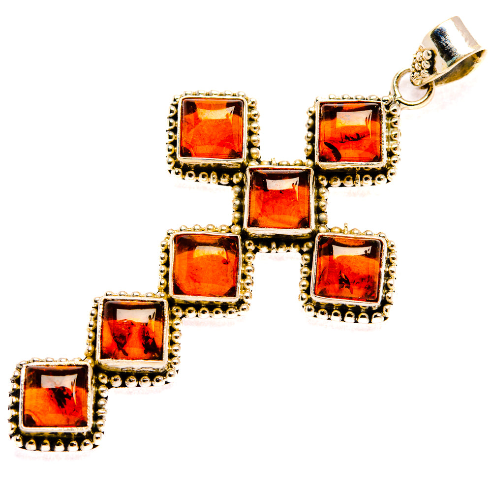 Baltic Amber Pendants handcrafted by Ana Silver Co - PD28260 - Photo 2