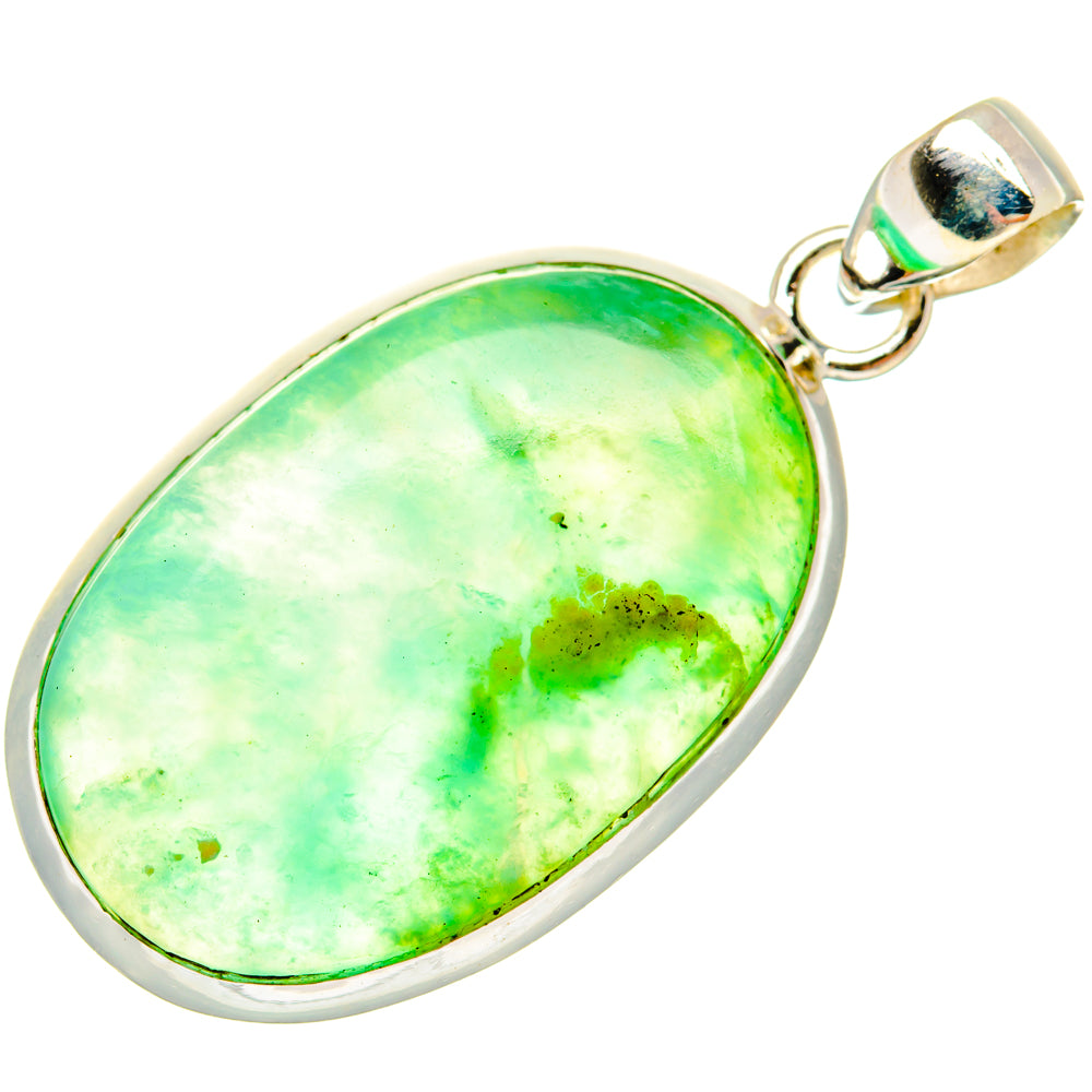 Peruvian Opal Pendants handcrafted by Ana Silver Co - PD28329 - Photo 2