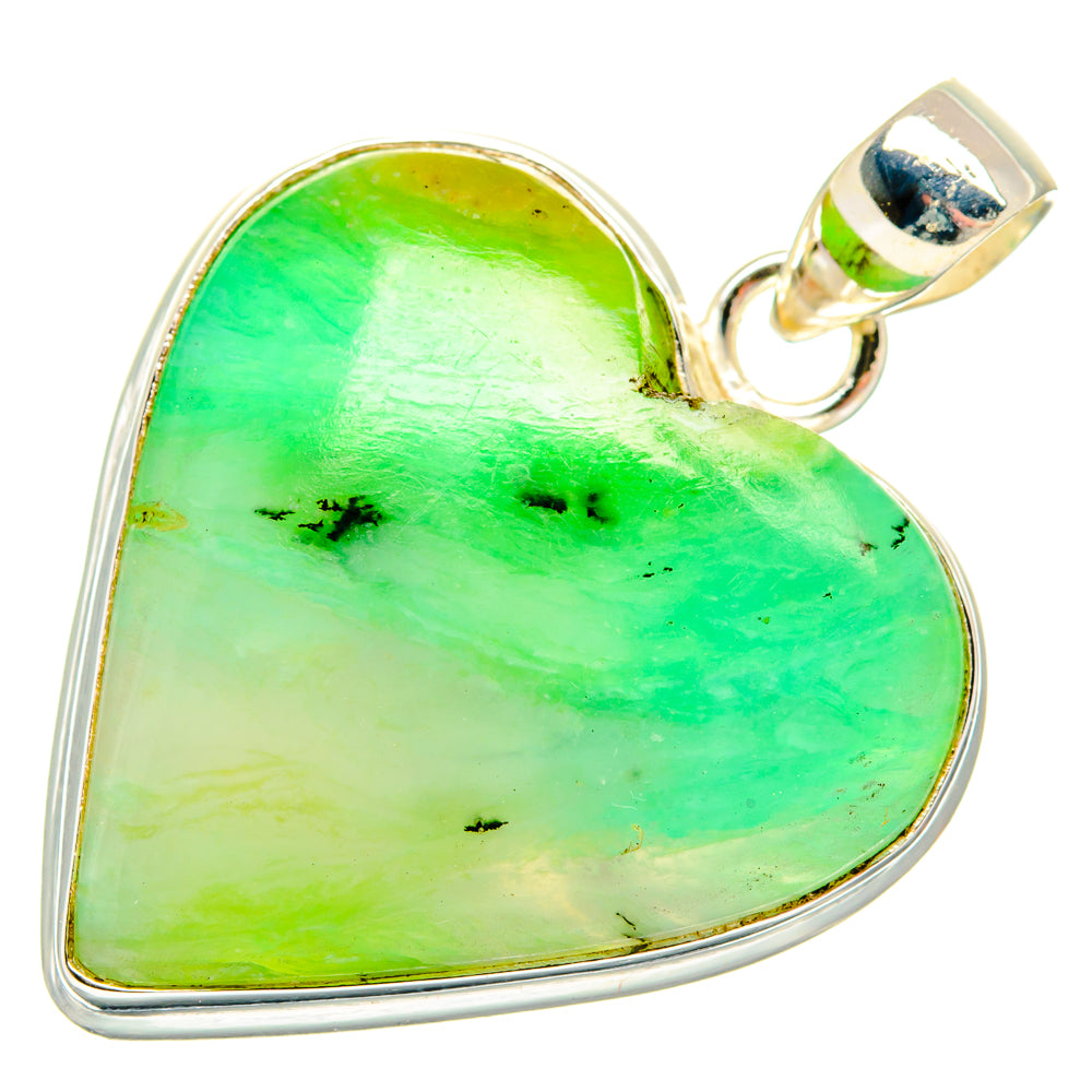 Peruvian Opal Pendants handcrafted by Ana Silver Co - PD28331 - Photo 2