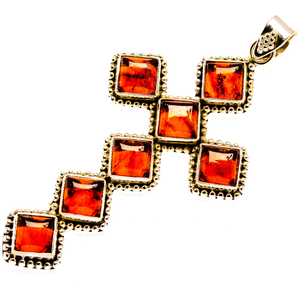 Baltic Amber Pendants handcrafted by Ana Silver Co - PD28399 - Photo 2