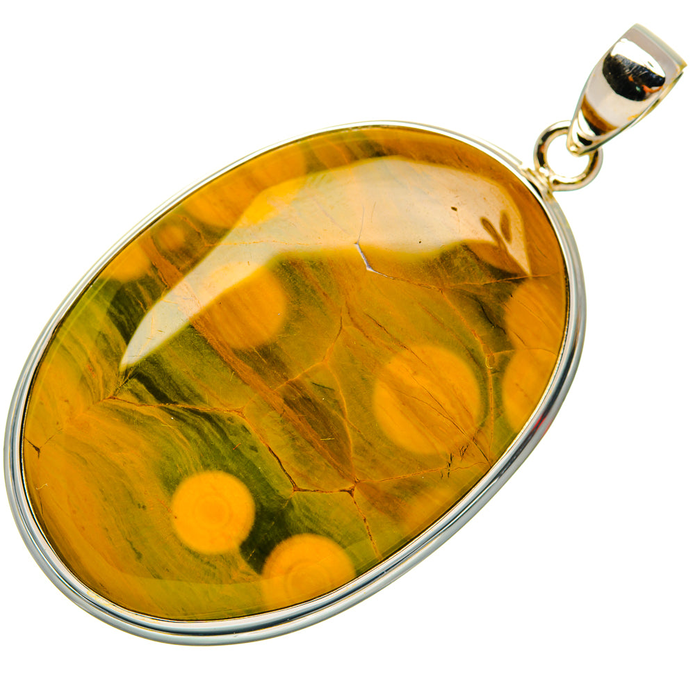 Ocean Jasper Pendants handcrafted by Ana Silver Co - PD28407 - Photo 2